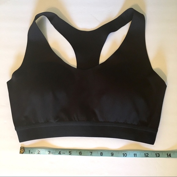 All In Motion Women's Medium Support Bonded Racerback Sports Bra Black Large - Picture 11 of 11